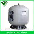 Factory high flowrate large durable Side mount deep bed Sand Filter for swimming pool used